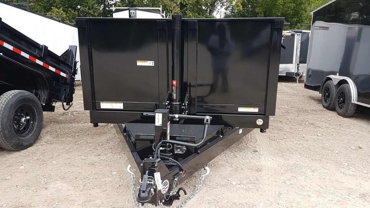 New 2027 Sure-Trac 82x14 Telescopic Dump Trailer 14K