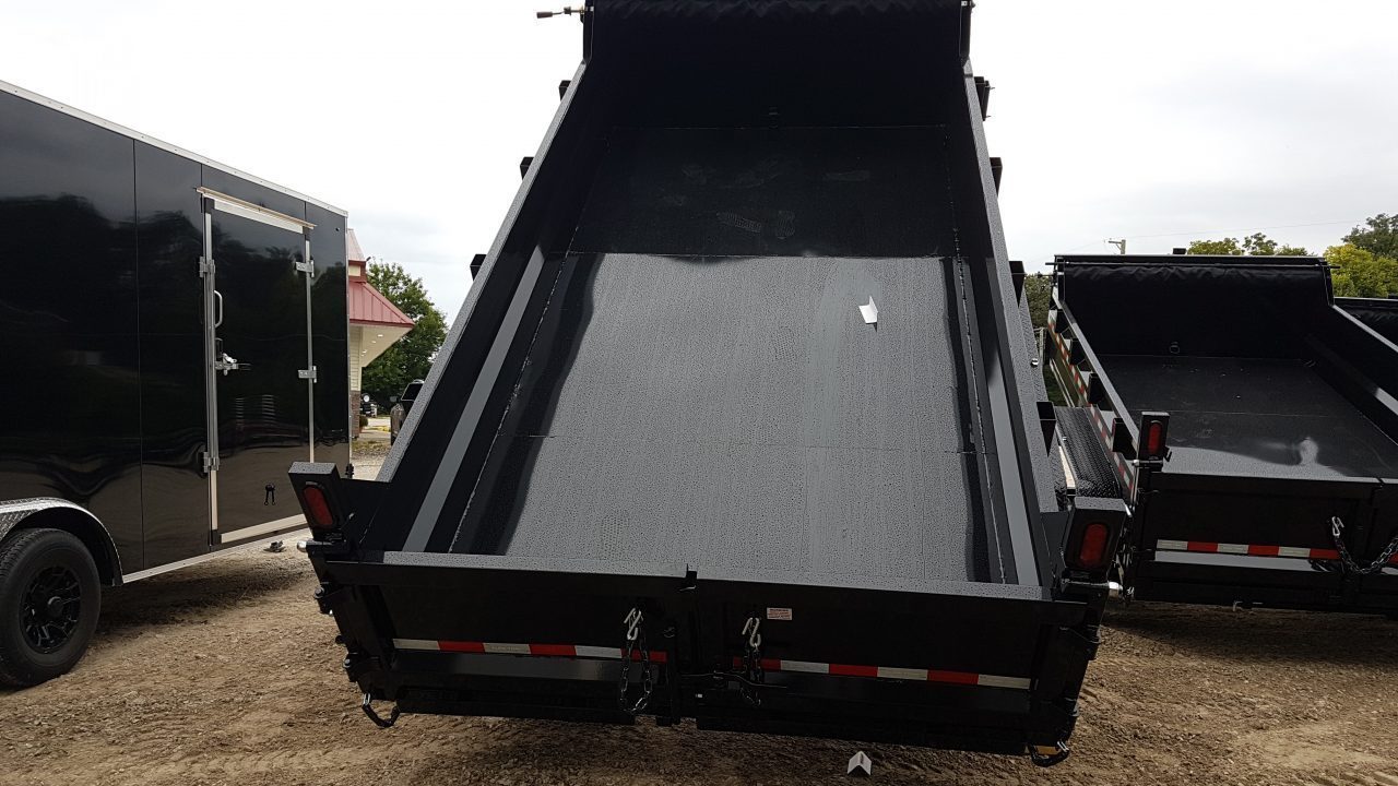 New 2027 Sure-Trac 82x14 Telescopic Dump Trailer 14K