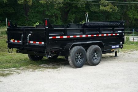 New 2027 Sure-Trac 82x14 Telescopic Dump Trailer 14K