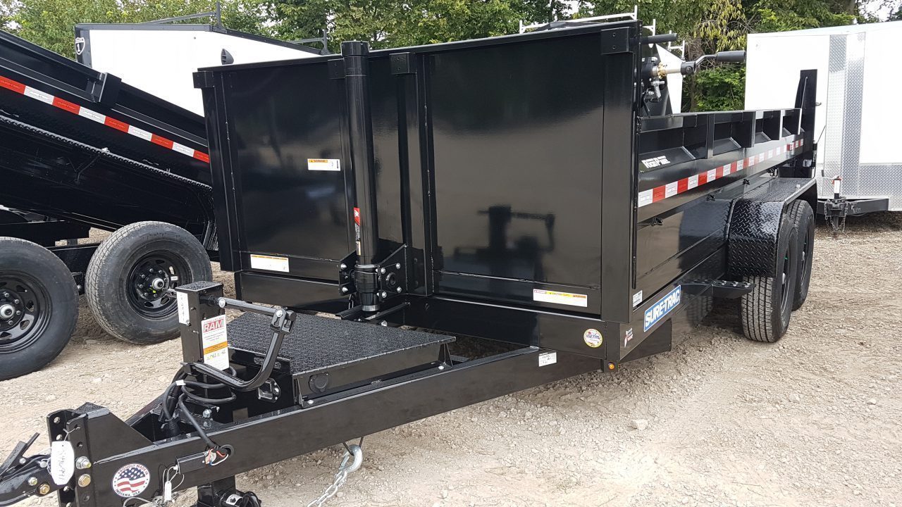 New 2027 Sure-Trac 82x14 Telescopic Dump Trailer 14K