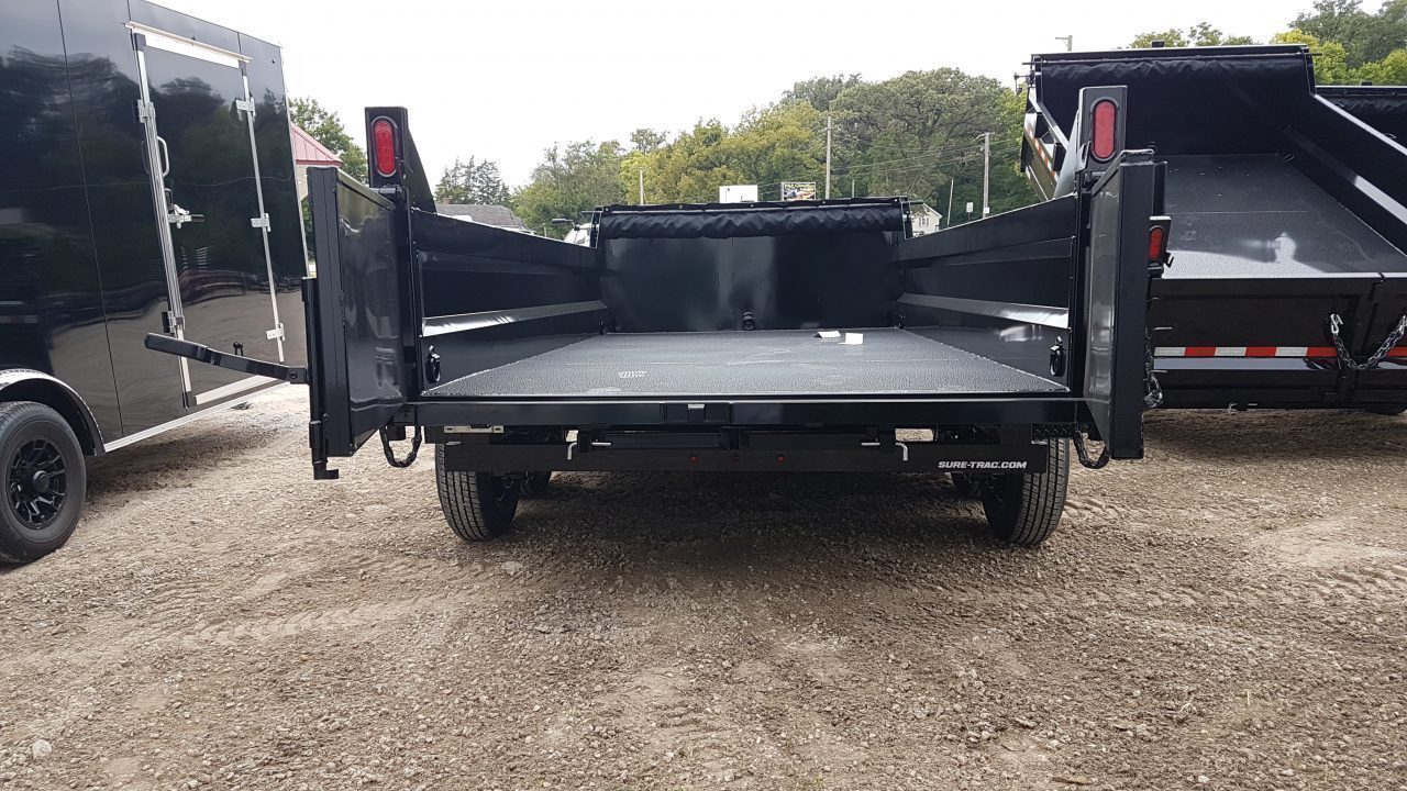 New 2027 Sure-Trac 82x14 Telescopic Dump Trailer 14K