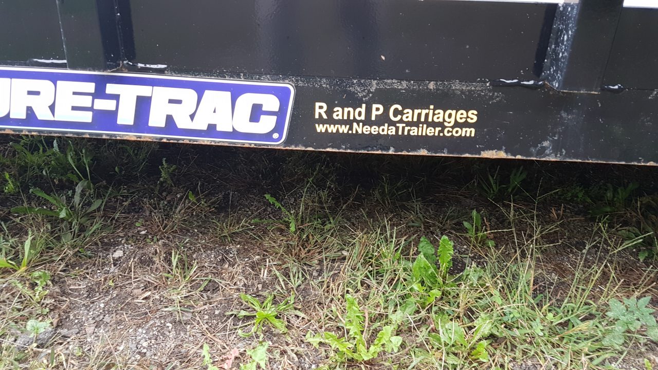 Used 2025 Sure-Trac 7x20 Tube Top Utility Trailer 7K