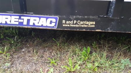 Used 2025 Sure-Trac 7x20 Tube Top Utility Trailer 7K