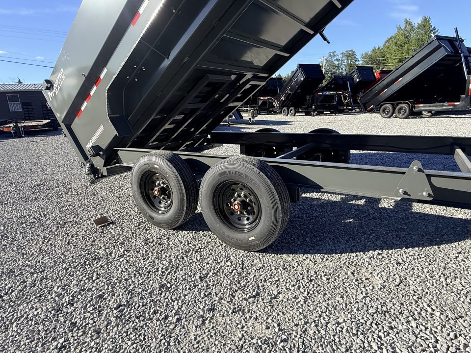 New 2027 PJ Trailers 7X16 (4FT WALL) 6 STAGE TELESCOPIC DUMP TRAILER 17600 GVWR Dump Trailer