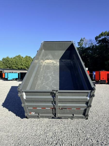 New 2027 PJ Trailers 7X16 (4FT WALL) 6 STAGE TELESCOPIC DUMP TRAILER 17600 GVWR Dump Trailer