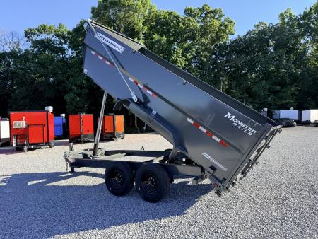 New 2027 PJ Trailers 7X16 (4FT WALL) 6 STAGE TELESCOPIC DUMP TRAILER 17600 GVWR Dump Trailer