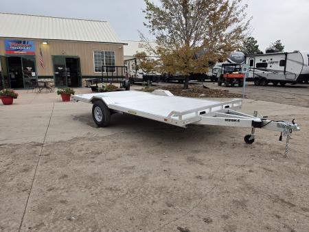 New 2027 Aluma WB15H-S-EL-DOF-R-RR-RTD Flatbed Trailer