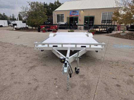 New 2027 Aluma WB15H-S-EL-DOF-R-RR-RTD Flatbed Trailer