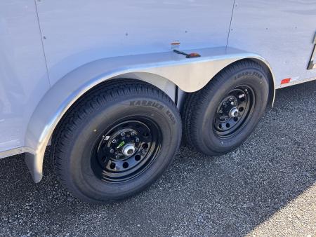 New 2027 Homesteader Trailer INTREPID 7 X 16 FT CARGO TRAILER HD 14K GVWR RAMP DOOR 7 FT INTERIOR