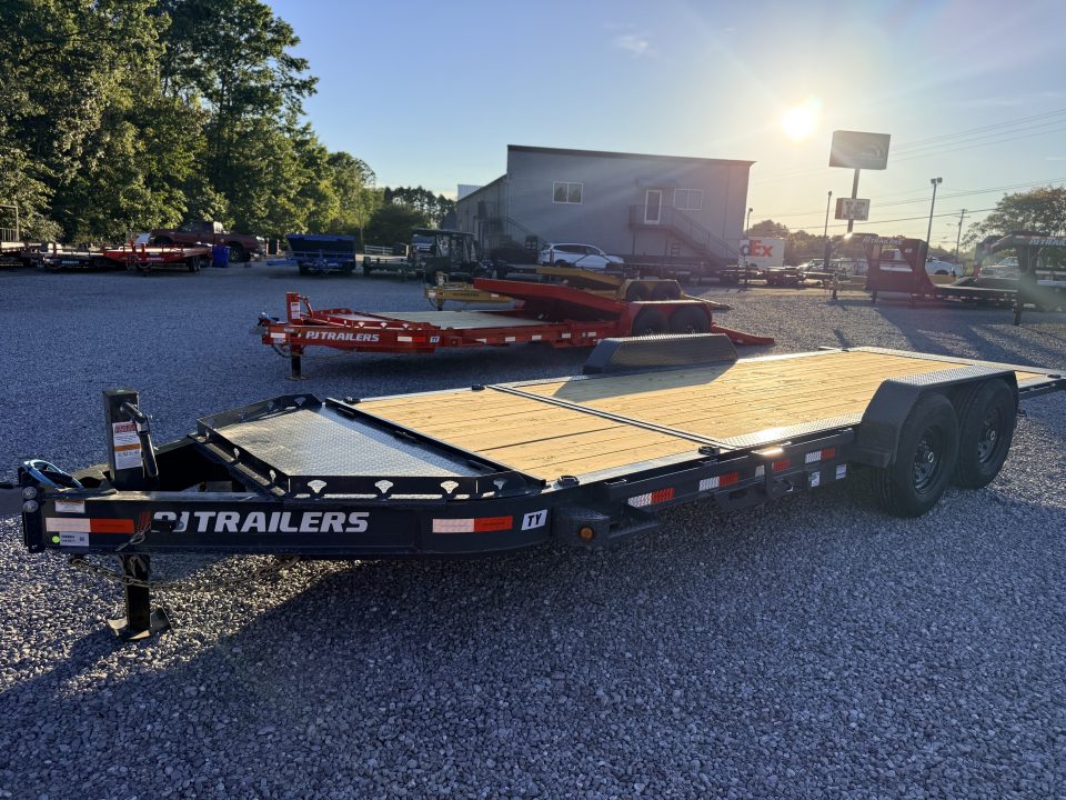 New 2027 PJ Trailers 7X20 I-BEAM GRAVITY TILT 14K GVWR Tilt Trailer