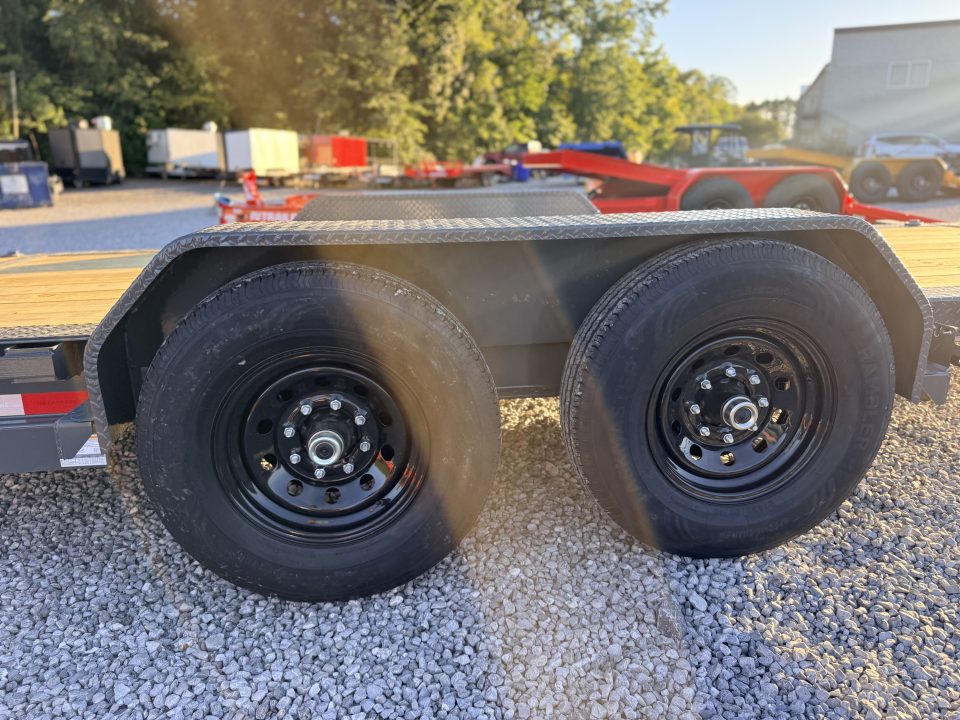 New 2027 PJ Trailers 7X20 I-BEAM GRAVITY TILT 14K GVWR Tilt Trailer