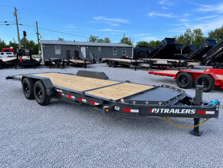 New 2027 PJ Trailers 7X20 I-BEAM GRAVITY TILT 14K GVWR Tilt Trailer