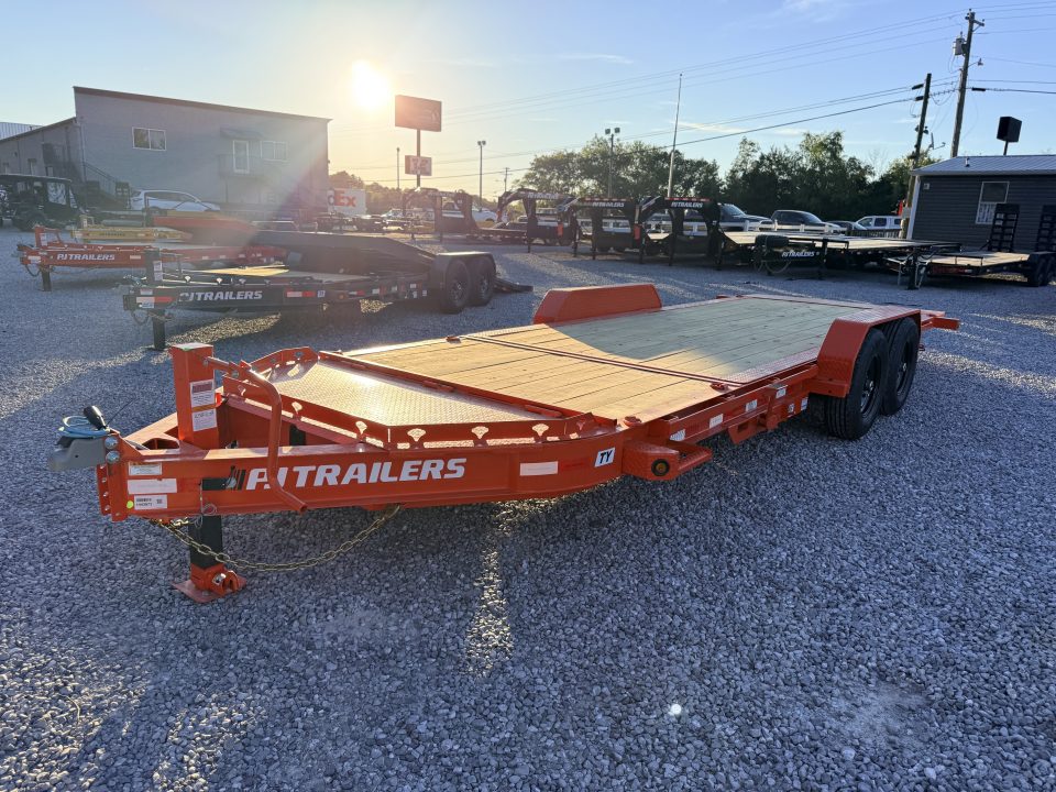 New 2027 PJ Trailers 7X20 I-BEAM GRAVITY TILT 14K GVWR Tilt Trailer