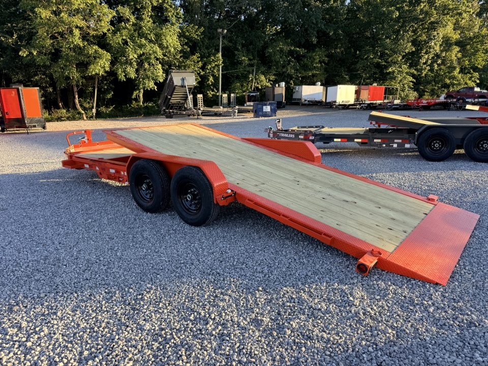 New 2027 PJ Trailers 7X20 I-BEAM GRAVITY TILT 14K GVWR Tilt Trailer