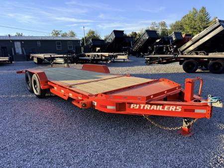 New 2027 PJ Trailers 7X20 I-BEAM GRAVITY TILT 14K GVWR Tilt Trailer