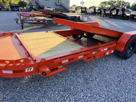 New 2027 PJ Trailers 7X20 I-BEAM GRAVITY TILT 14K GVWR Tilt Trailer