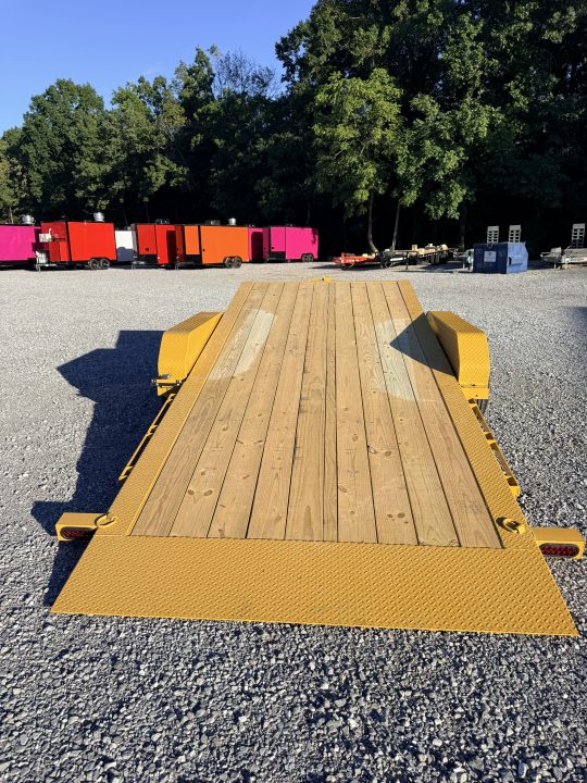 New 2027 PJ Trailers 7X22 I-BEAM GRAVITY TILT 14K GVWR Tilt Trailer