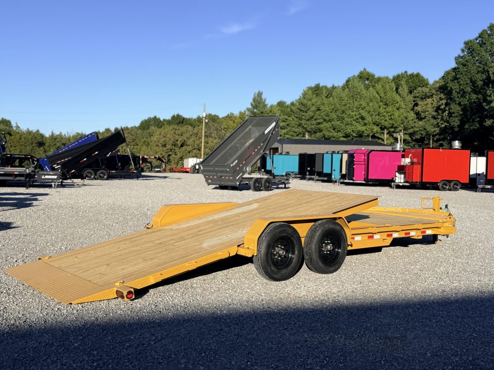 New 2027 PJ Trailers 7X22 I-BEAM GRAVITY TILT 14K GVWR Tilt Trailer