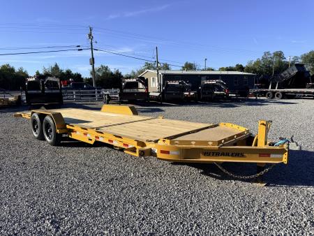 New 2027 PJ Trailers 7X22 I-BEAM GRAVITY TILT 14K GVWR Tilt Trailer