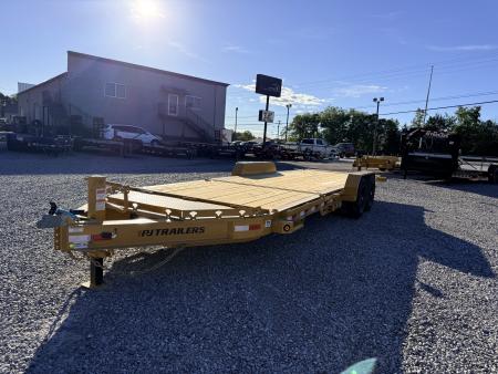 New 2027 PJ Trailers 7X22 I-BEAM GRAVITY TILT 14K GVWR Tilt Trailer