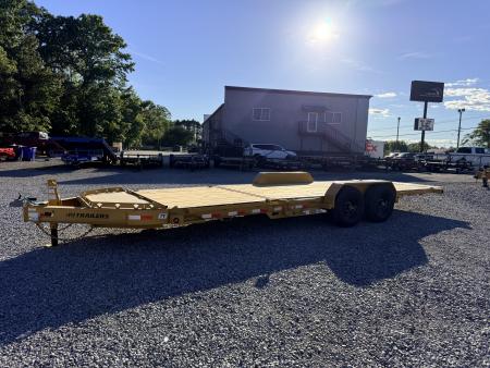 New 2027 PJ Trailers 7X22 I-BEAM GRAVITY TILT 14K GVWR Tilt Trailer
