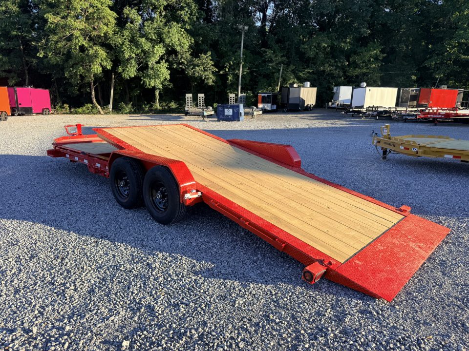 New 2027 PJ Trailers 7X22 I-BEAM GRAVITY TILT 14K GVWR Tilt Trailer