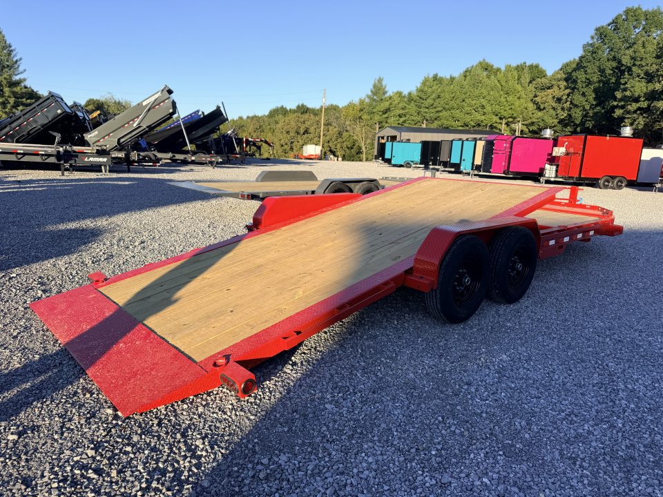New 2027 PJ Trailers 7X22 I-BEAM GRAVITY TILT 14K GVWR Tilt Trailer