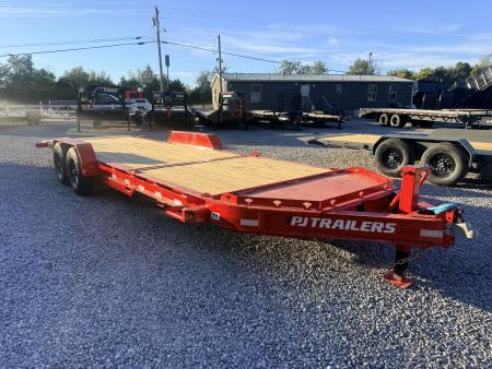 New 2027 PJ Trailers 7X22 I-BEAM GRAVITY TILT 14K GVWR Tilt Trailer