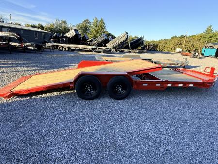 New 2027 PJ Trailers 7X22 I-BEAM GRAVITY TILT 14K GVWR Tilt Trailer