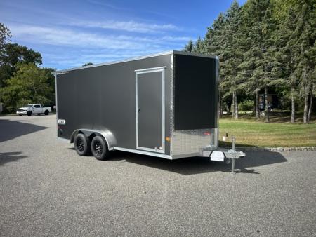 New 2027 ALCOM 7.5X16 Aluminum Frame Cargo / Enclosed Trailer