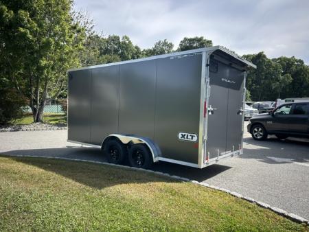New 2027 ALCOM 7.5X16 Aluminum Frame Cargo / Enclosed Trailer
