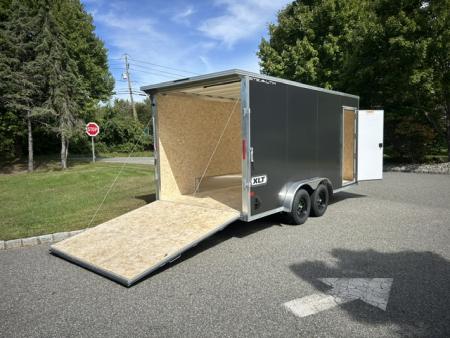 New 2027 ALCOM 7.5X16 Aluminum Frame Cargo / Enclosed Trailer