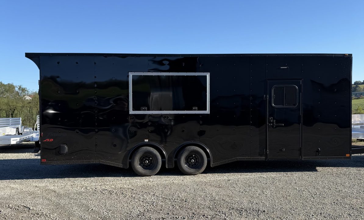 New 2027 Homesteader 8.5 x 24 HD SERIES Intrepid Car Hauler Car Hauler / CONCESSION TRAILER (90" Inside)