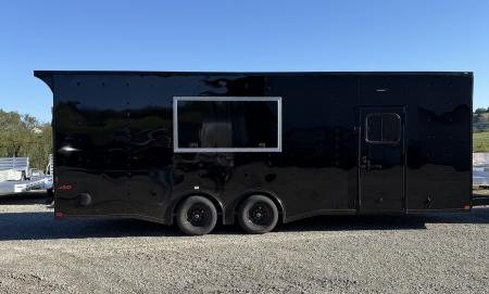 New 2027 Homesteader 8.5 x 24 HD SERIES Intrepid Car Hauler Car Hauler / CONCESSION TRAILER (90" Inside)