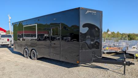 New 2027 Homesteader 8.5 x 24 HD SERIES Intrepid Car Hauler Car Hauler / CONCESSION TRAILER (90" Inside)