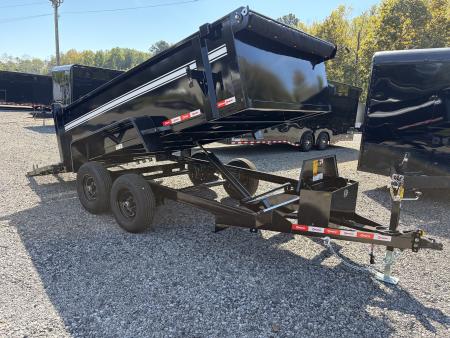 New 2027 U-Dump 6X12 With 31  Sides, (NEW COMBO Gate/Ramp), Pro-Lite Low-Profile Dump Trailer, 10K GVWR, Tarp & Roller