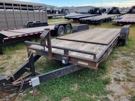 Used 2011 Sure-Trac 7x18+4 Tilt Bed Equipment Trailer