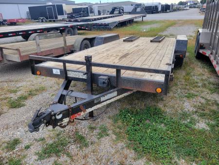 Used 2009 Sure-Trac 7x18+2 Car Hauler