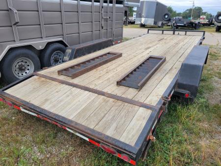 Used 2009 Sure-Trac 7x18+2 Car Hauler