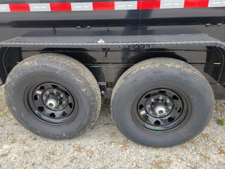 New 2027 Sure-Trac 7x12 HD Low Profile Telescopic 14k Dump Trailer