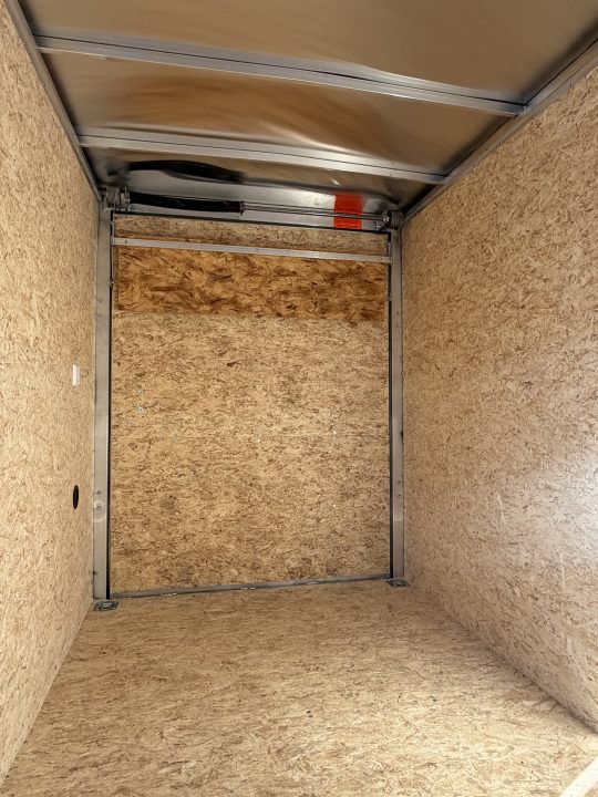 New 2027 6 X 12 Lightning ALL ALUMINUM Enclosed Trailer with 7ft Interior with ramp - Rear Spoiler
