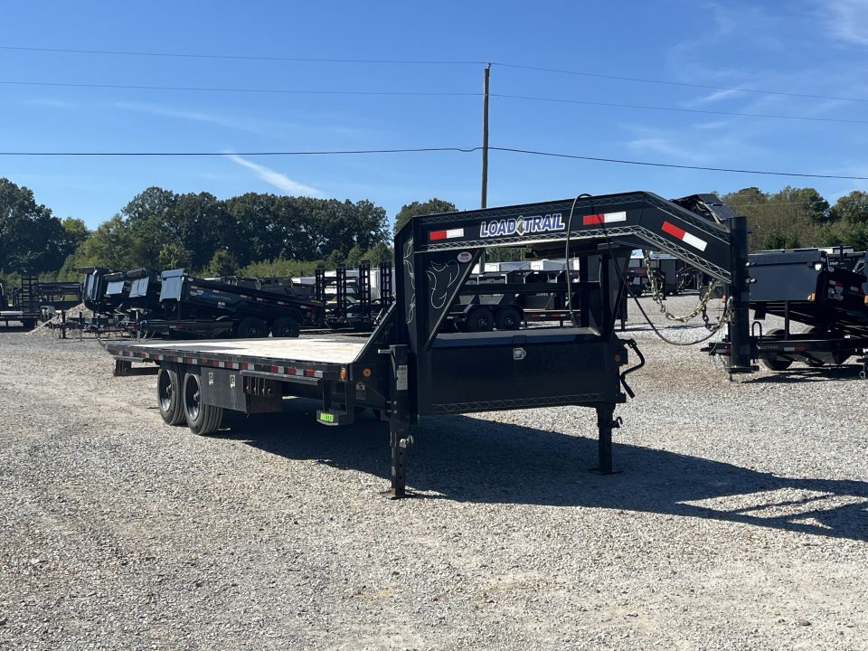 Used 2022 Load Trail 102"X24' 16K Gooseneck Tilt Trailer