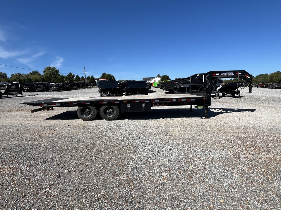 Used 2022 Load Trail 102"X24' 16K Gooseneck Tilt Trailer