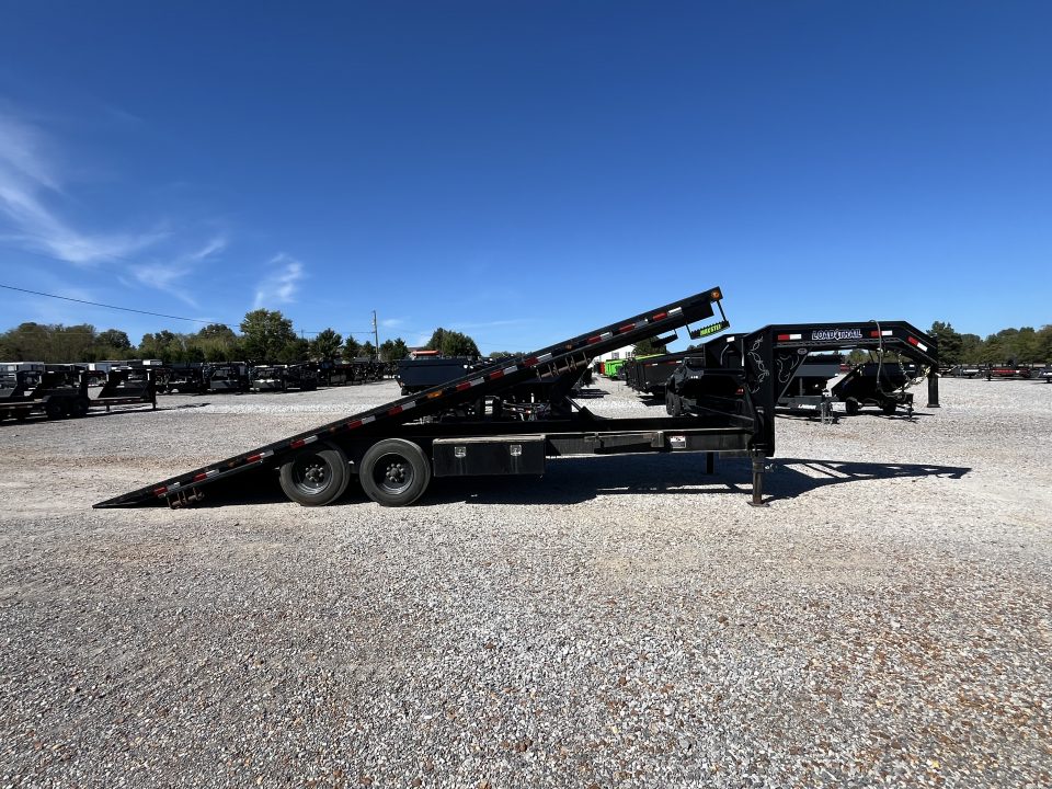 Used 2022 Load Trail 102"X24' 16K Gooseneck Tilt Trailer