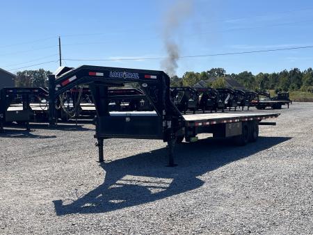 Used 2022 Load Trail 102"X24' 16K Gooseneck Tilt Trailer