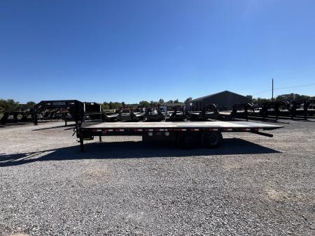 Used 2022 Load Trail 102"X24' 16K Gooseneck Tilt Trailer