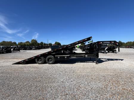 Used 2022 Load Trail 102"X24' 16K Gooseneck Tilt Trailer