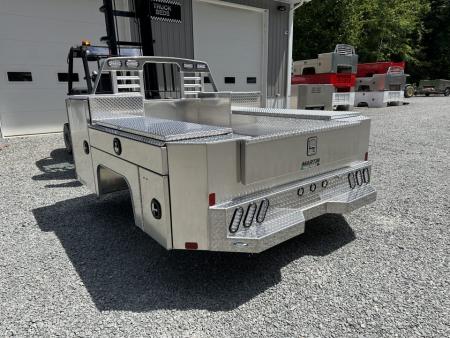 New Martin Truck Bodies Aluminum Gooseneck Service Body DRW 8' Diamond Tread * Interior Lights * Clear Lens * Back Window CutOut Gooseneck Bodies