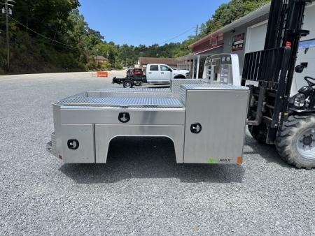 New Martin Truck Bodies Aluminum Gooseneck Service Body DRW 8' Diamond Tread * Interior Lights * Clear Lens * Back Window CutOut Gooseneck Bodies