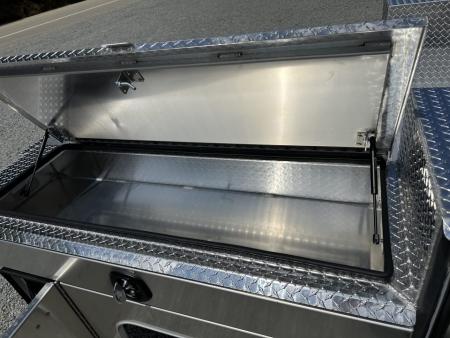 New Martin Truck Bodies Aluminum Gooseneck Service Body DRW 8' Diamond Tread * Interior Lights * Clear Lens * Back Window CutOut Gooseneck Bodies
